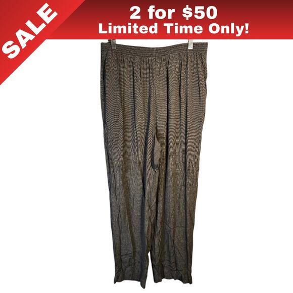 [Sale: 2 for $50!] Alfred Dunner Tunisia PullOn Pants 18W Textured Gray NWT 0333 - Picture 1 of 10